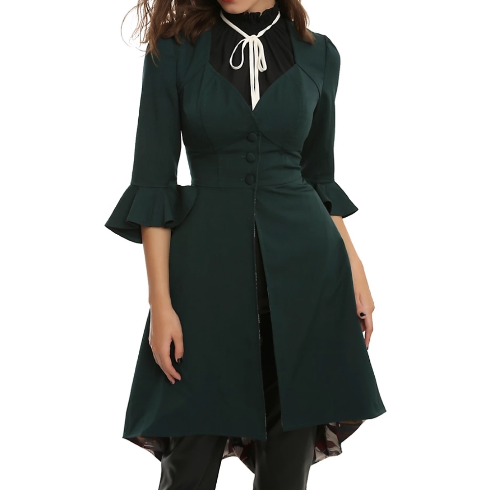 Harry Potter Textbook Green Overcoat